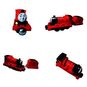 TALKING JAMES! THOMAS TRAIN TAKE Along n play Diecast! LIGHTS SOUNDS PHRASES